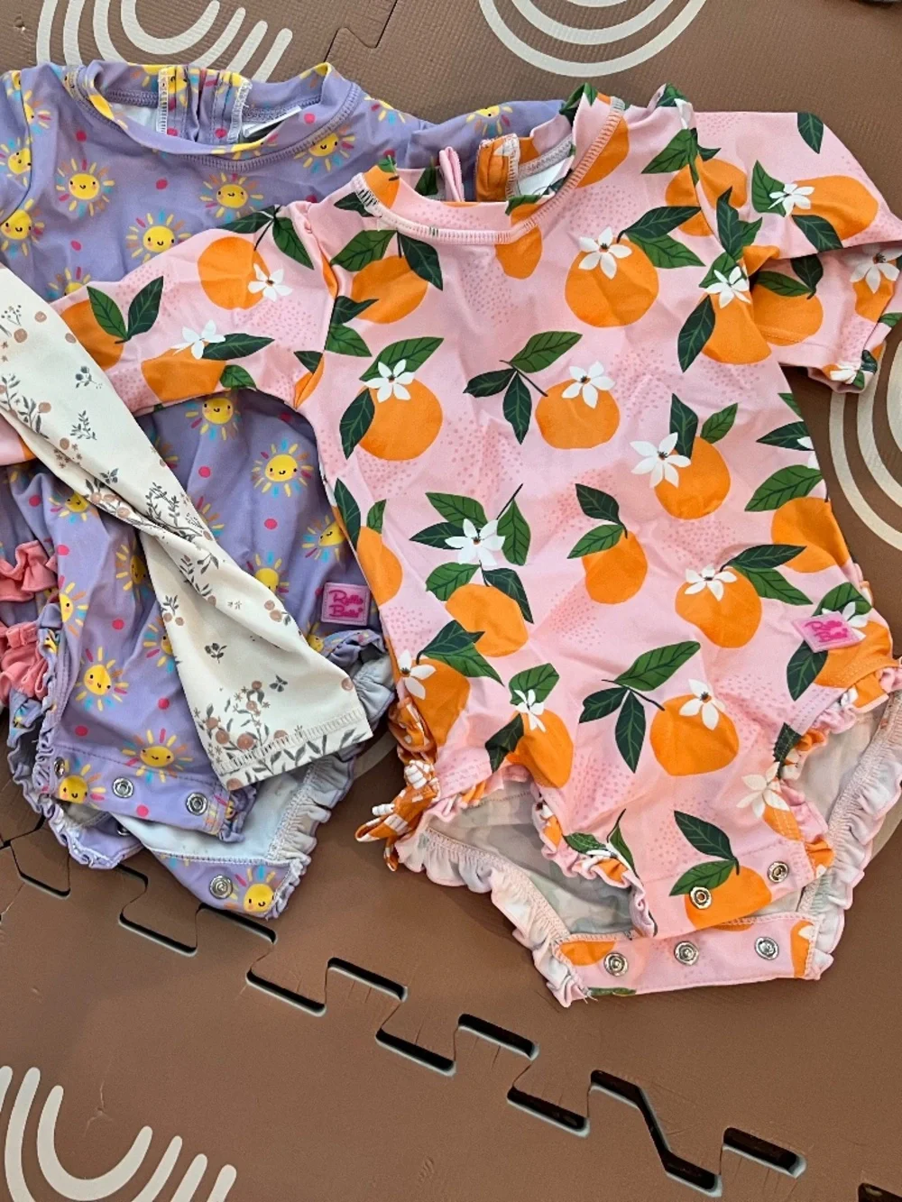 Baby girl swim - ruffle butts
